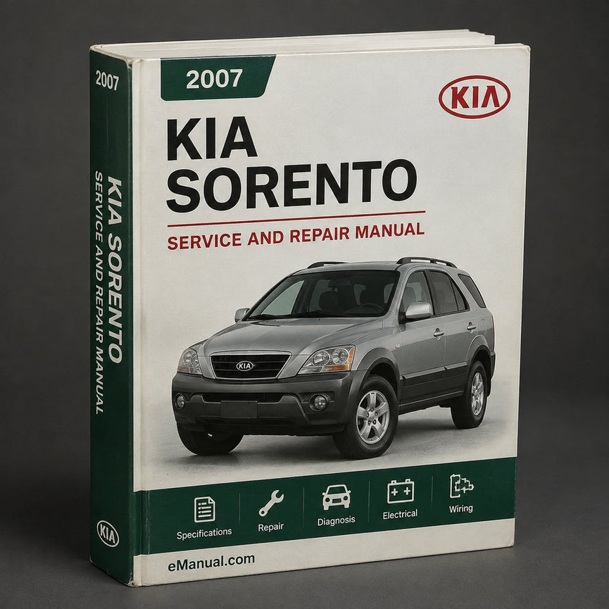 Kia Sorento 2007-2009 Workshop Repair Service Manual