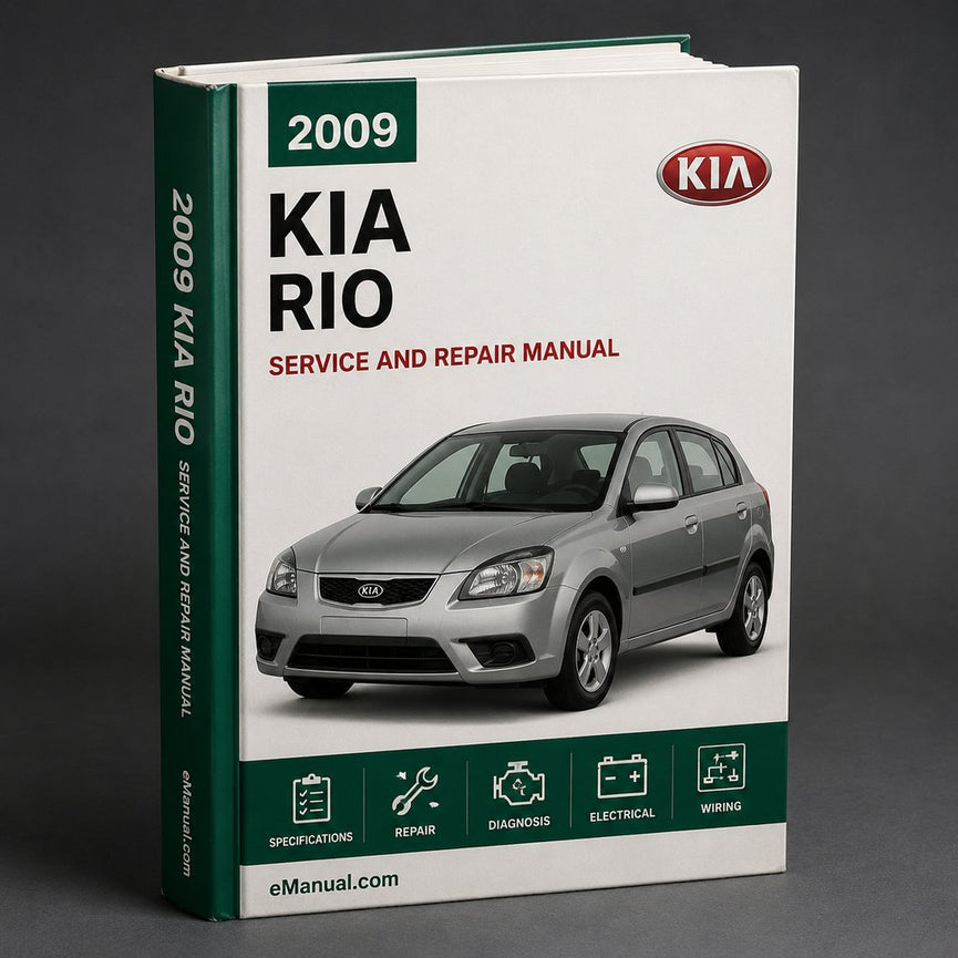 Kia Rio 2009 Workshop Repair Service Manual