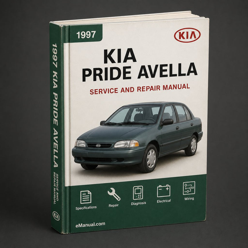 Kia Pride Avella 1997 Workshop Repair Service Manual
