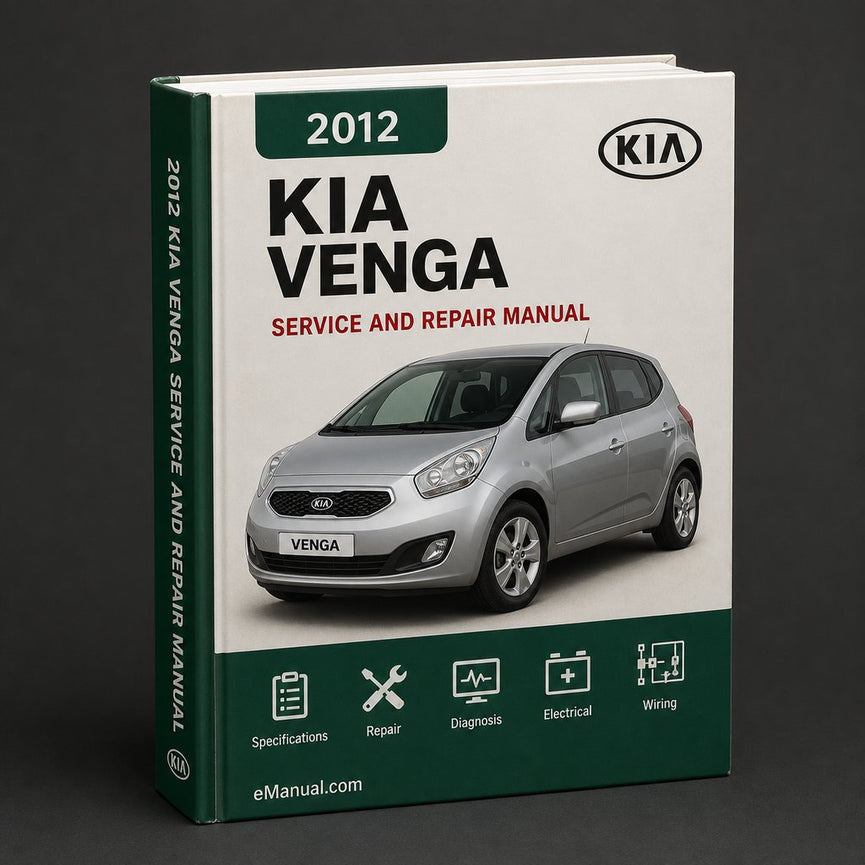 Kia Venga 2012 Service Repair Workshop Manual