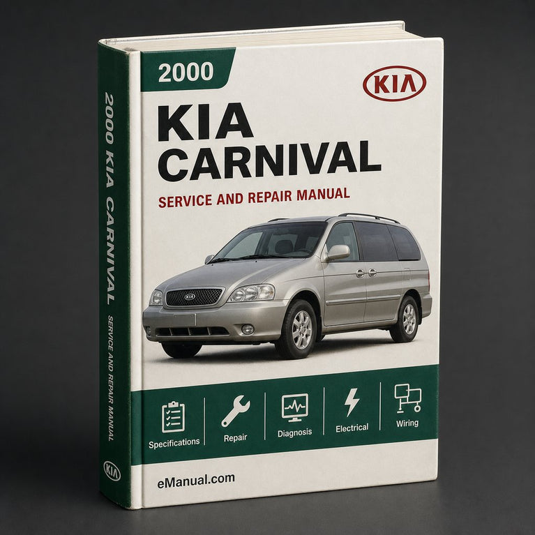 Kia Carnival 2000 Service Repair Workshop Manual