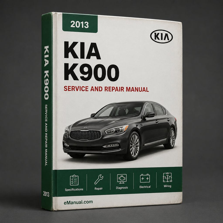 Kia K900 2013 Service Repair Workshop Manual