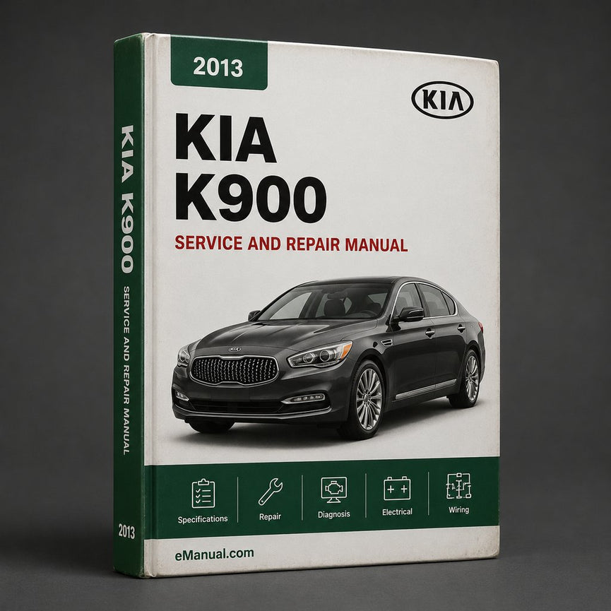 Kia K900 2013 Service Repair Workshop Manual