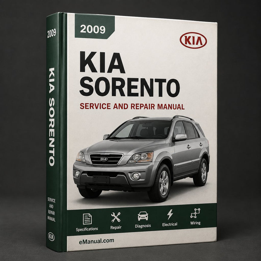 Kia Sorento 2009 Workshop Repair Service Manual