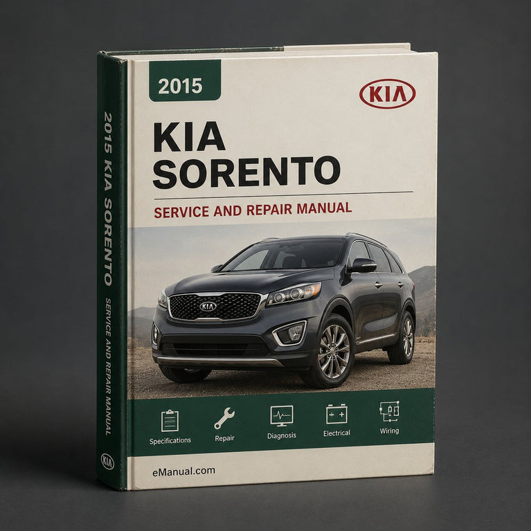 Kia Sorento 2015 Factory Service Repair Manual