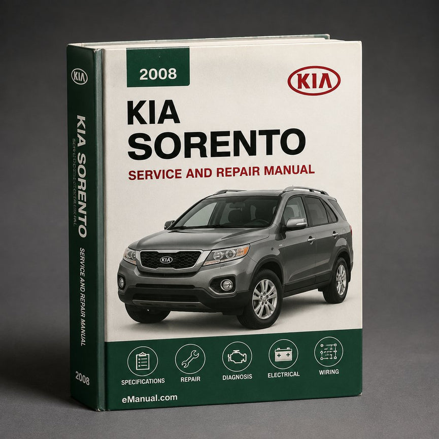 Kia Sorento 2008 Workshop Repair Service Manual