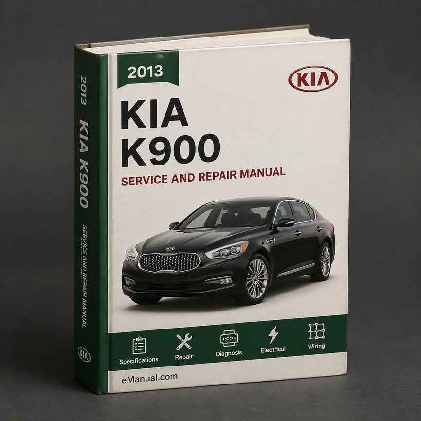 Kia K900 2013 Workshop Repair Service Manual