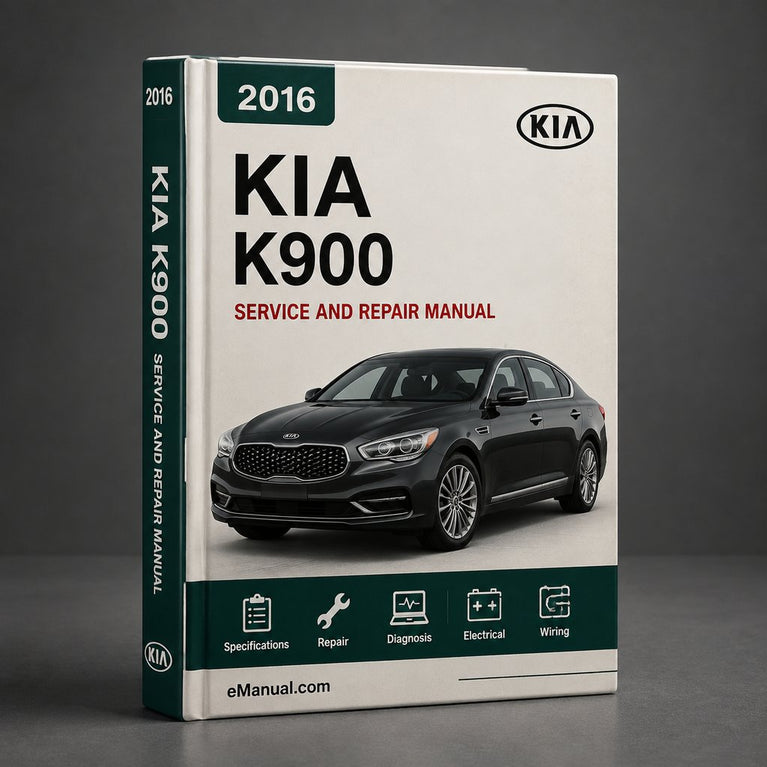 Kia K900 2016 Workshop Repair Service Manual