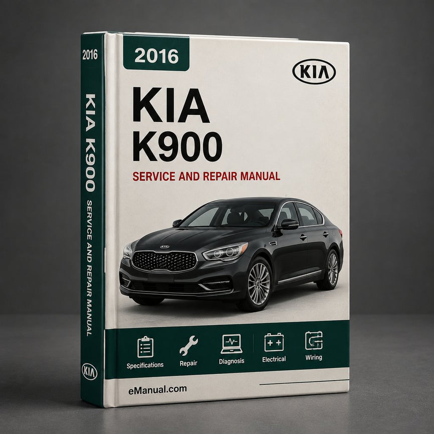 Kia K900 2016 Workshop Repair Service Manual
