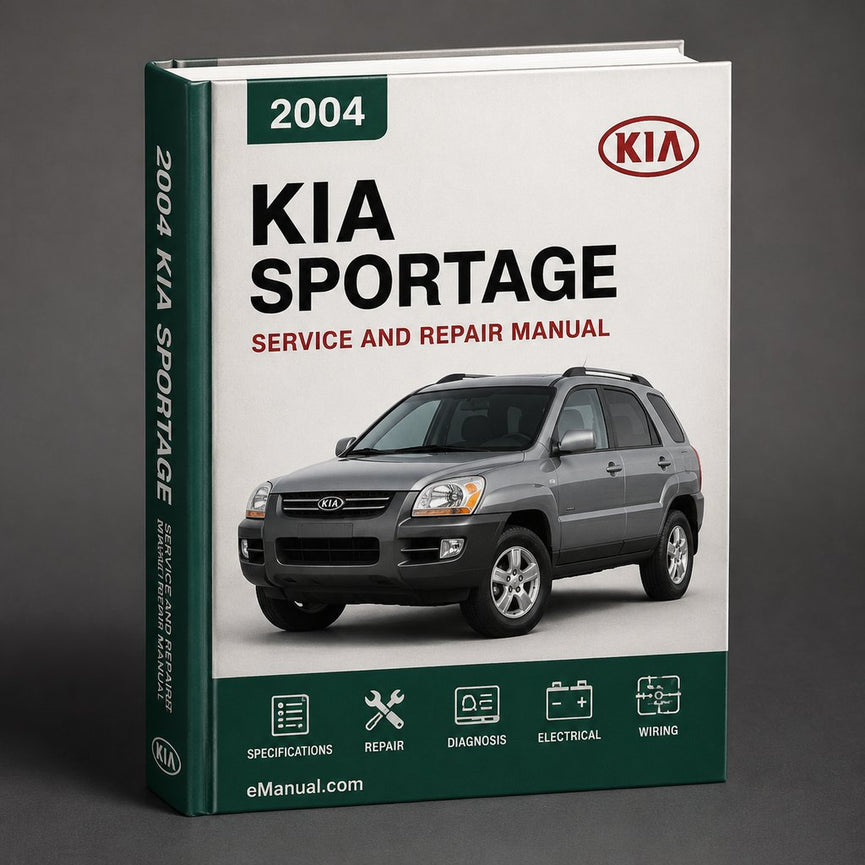 Kia Sportage 2004 Factory Service Repair Manual