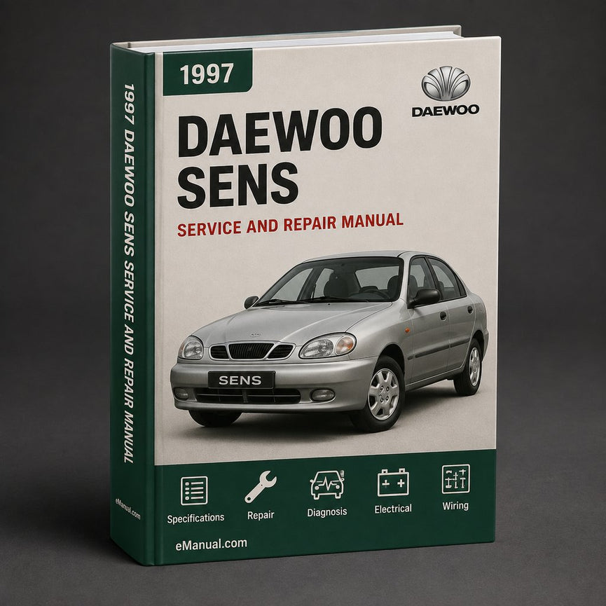 Daewoo Sens 1997 1998 1999 2000 2001 2002 Service Manual
