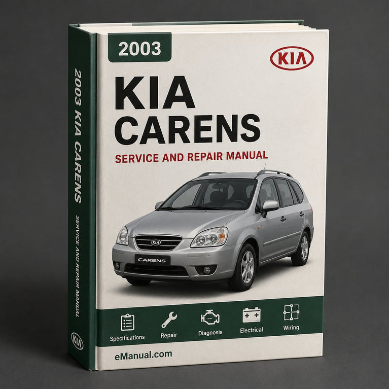 Kia Carens 2003 Workshop Repair Service Manual