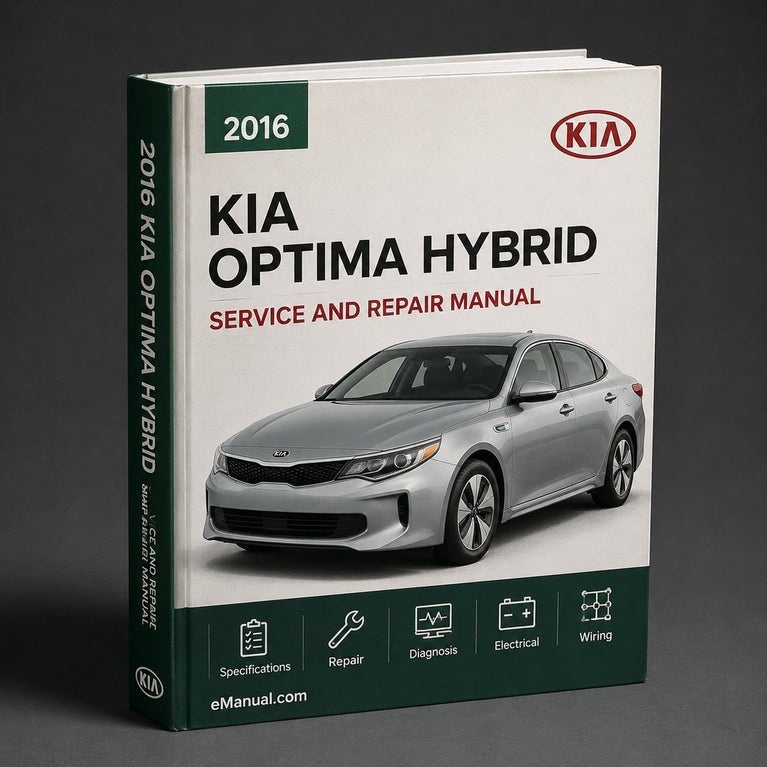 Kia Optima 2016 Hybrid Workshop Repair Service Manual