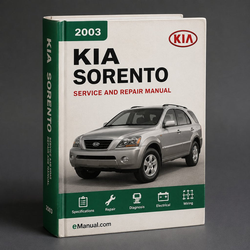 Kia Sorento 2003-2009 Workshop Repair Service Manual