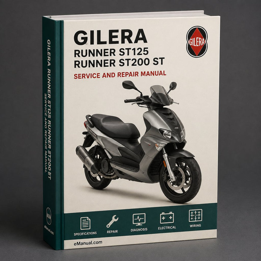 GILERA RUNNER ST125 Service Manual RUNNER ST200 ST 125 200