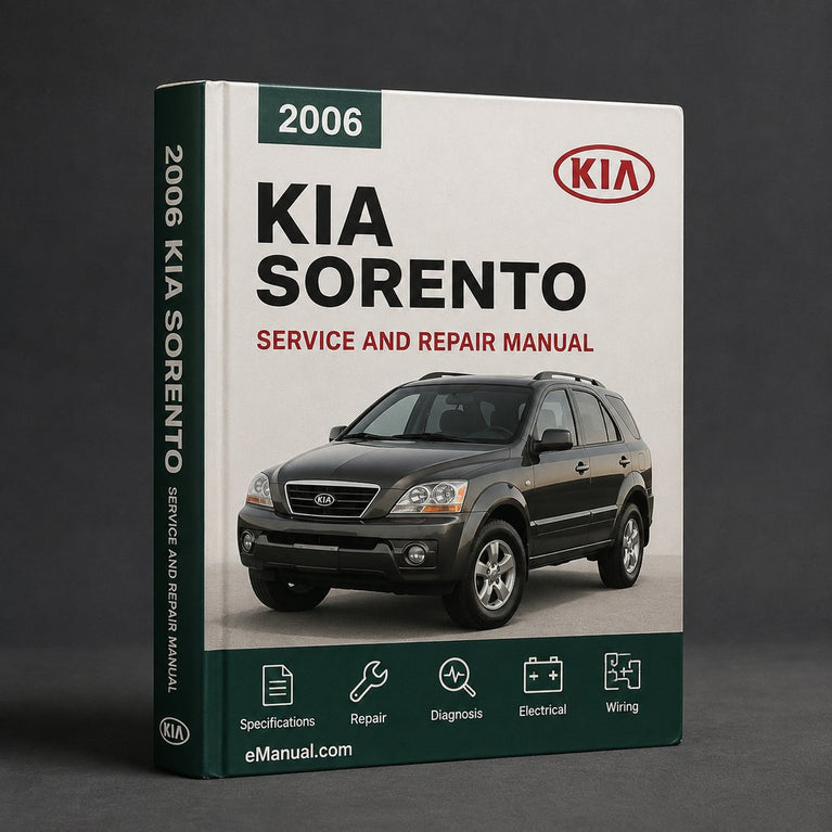 Kia Sorento 2006 Workshop Repair Service Manual