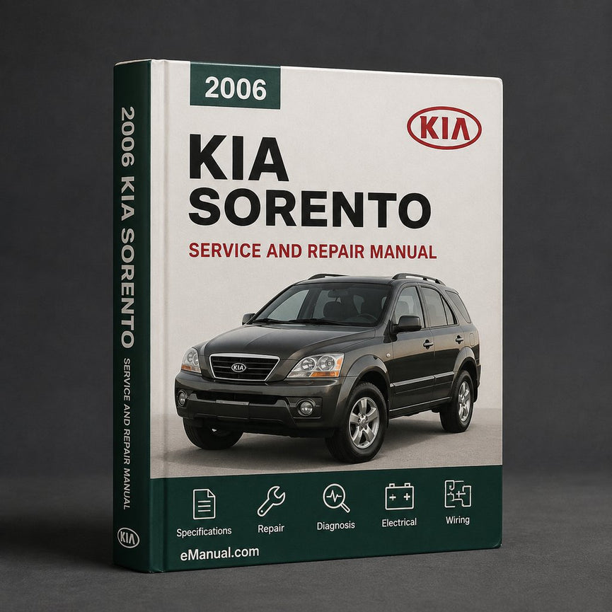 Kia Sorento 2006 Workshop Repair Service Manual