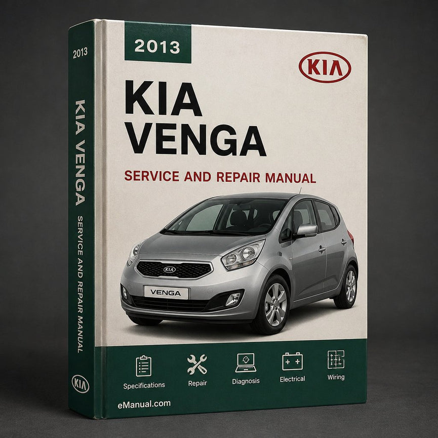 Kia Venga 2013 Workshop Repair Service Manual