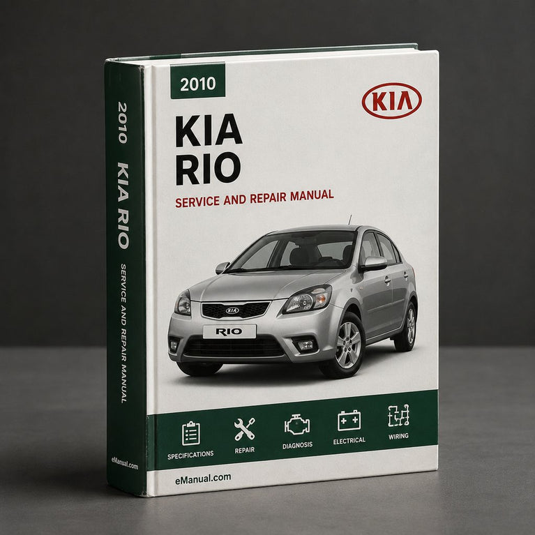 Kia Rio 2010 Workshop Repair Service Manual