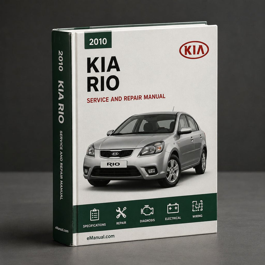 Kia Rio 2010 Workshop Repair Service Manual