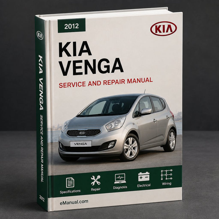 Kia Venga 2012 Workshop Repair Service Manual