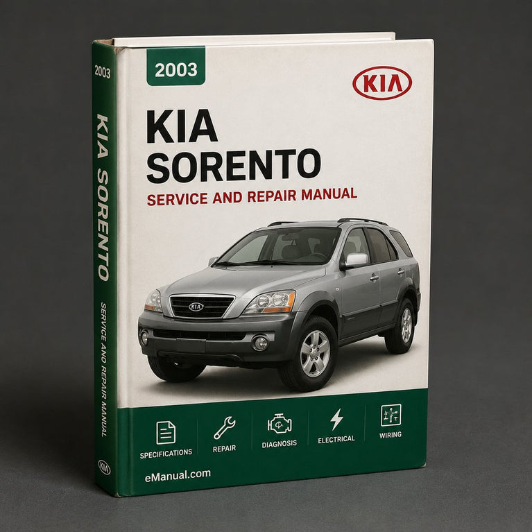 Kia Sorento 2003 Workshop Repair Service Manual