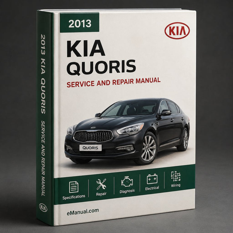 Kia Quoris 2013 Factory Service Repair Manual