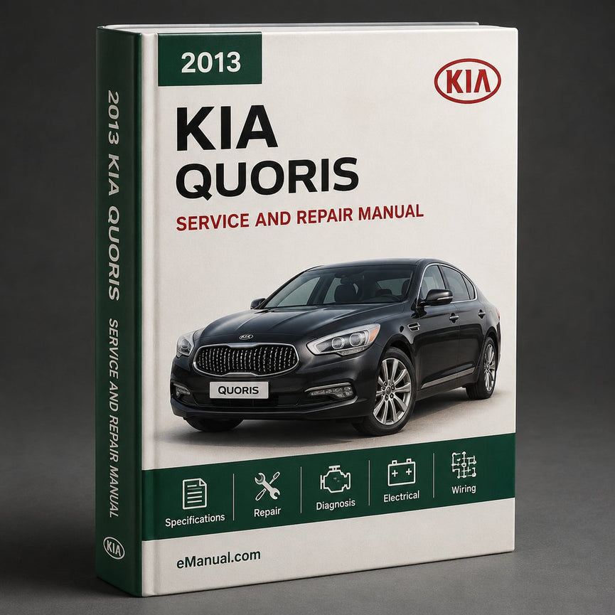 Kia Quoris 2013 Factory Service Repair Manual