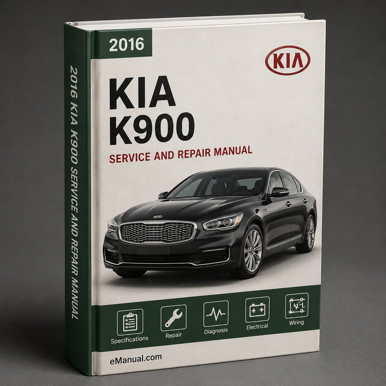 Kia K900 2016 Service Repair Workshop Manual