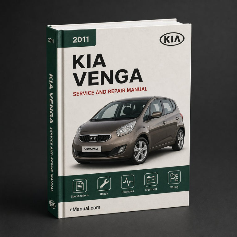 Kia Venga 2011 Workshop Repair Service Manual