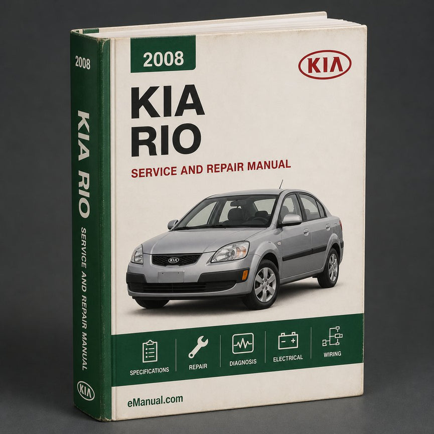 Kia Rio 2008 Workshop Repair Service Manual