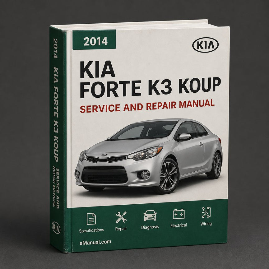 Kia Forte K3 Koup 2014 Factory Service Repair Manual