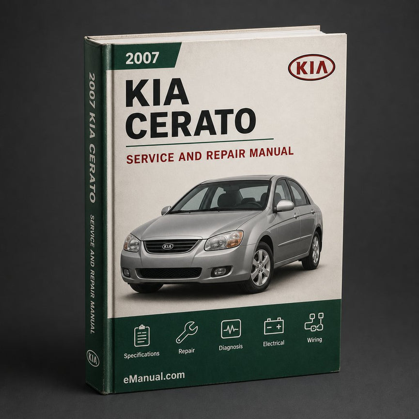 Kia Cerato 2007 Service Repair Workshop Manual