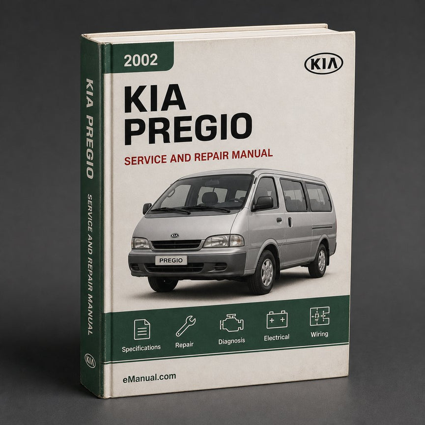 Kia Pregio 2002 Workshop Repair Service Manual