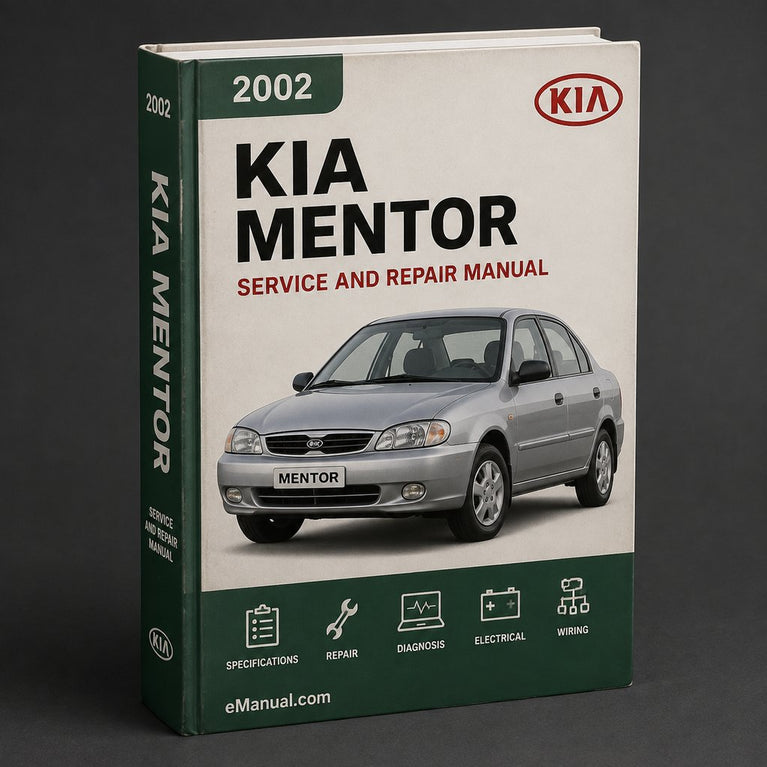 Kia Mentor 2002 Factory Service Repair Manual