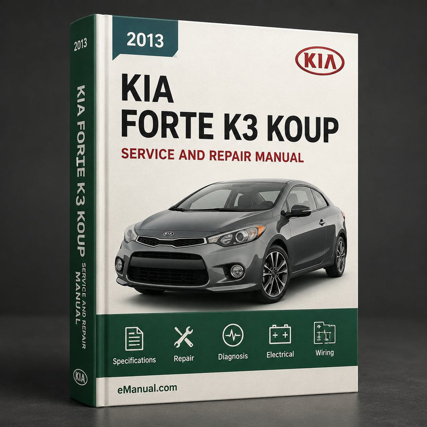 Kia Forte K3 Koup 2013 Workshop Repair Service Manual