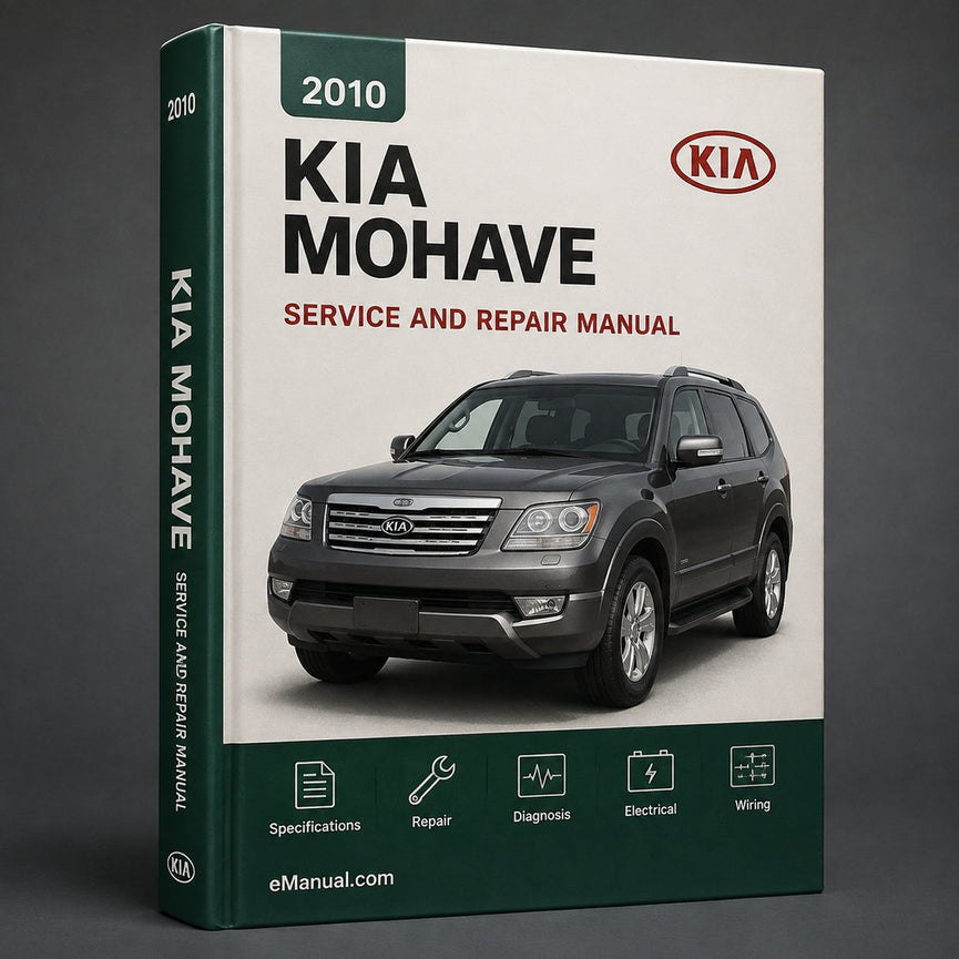 Kia Mohave 2010 Workshop Repair Service Manual