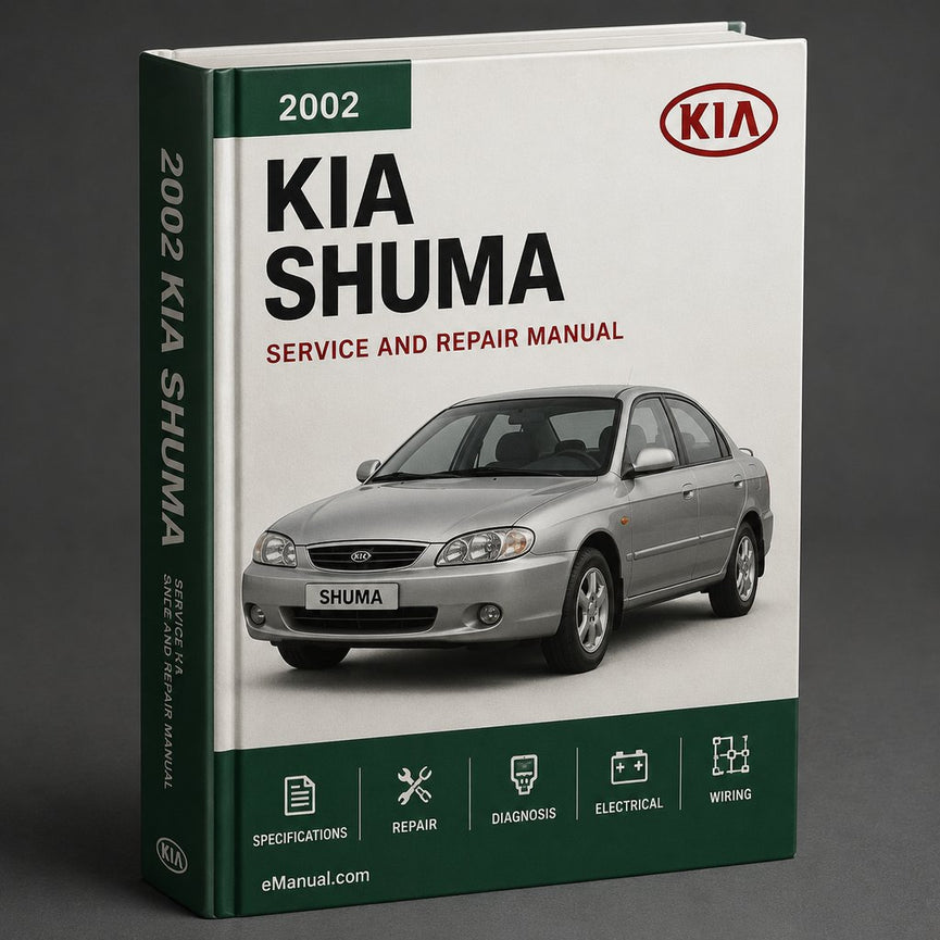 Kia Shuma 2002 Service Repair Workshop Manual