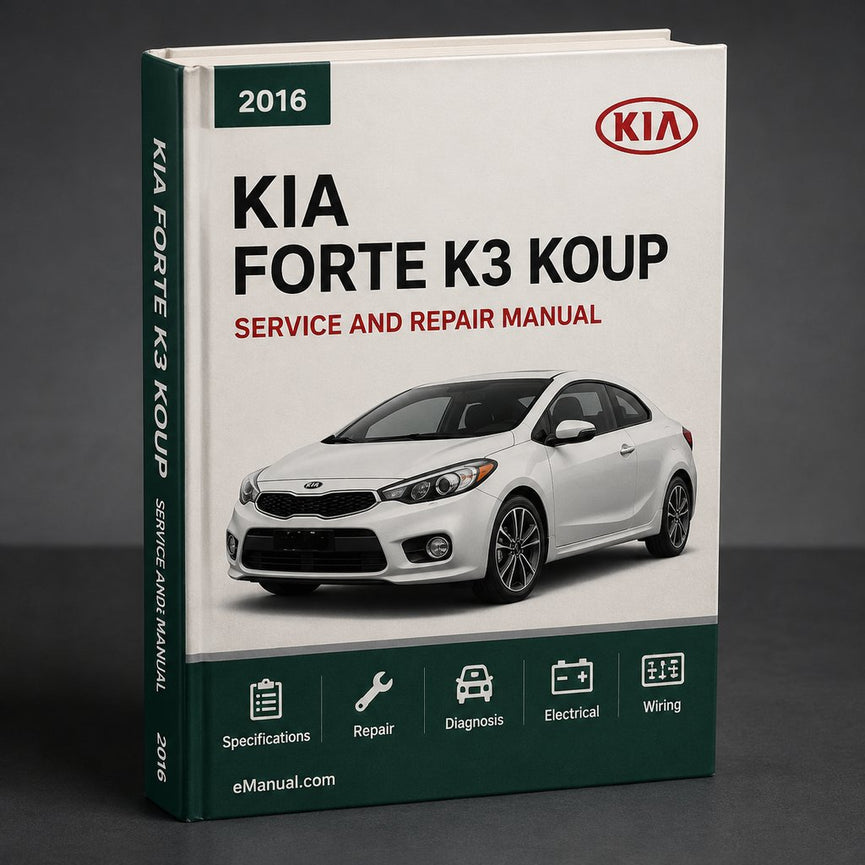 Kia Forte K3 Koup 2016 Factory Service Repair Manual