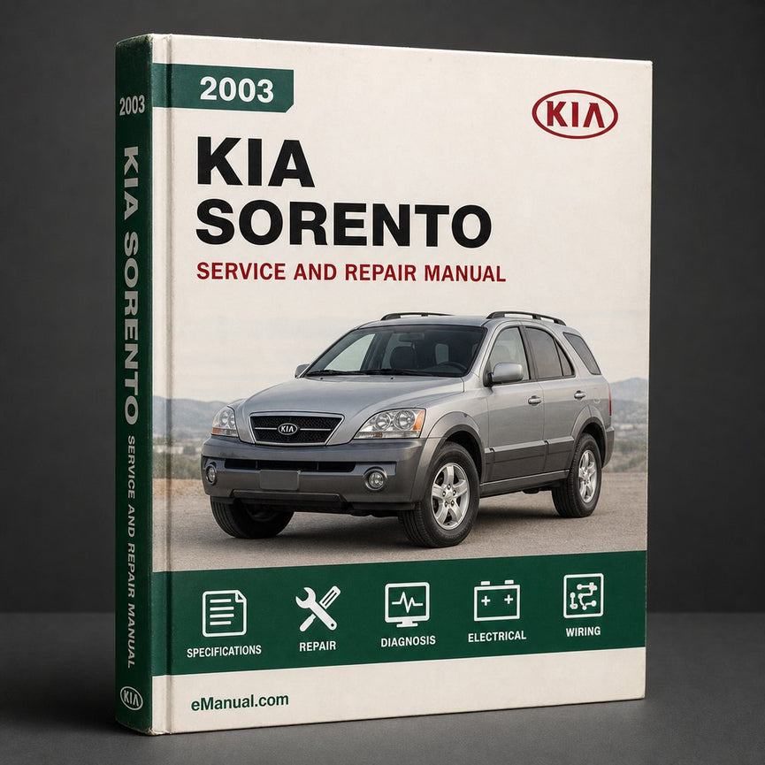Kia Sorento 2003-2009 Service Repair Workshop Manual