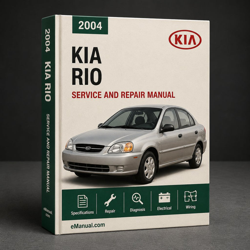 Kia Rio 2004 Workshop Repair Service Manual