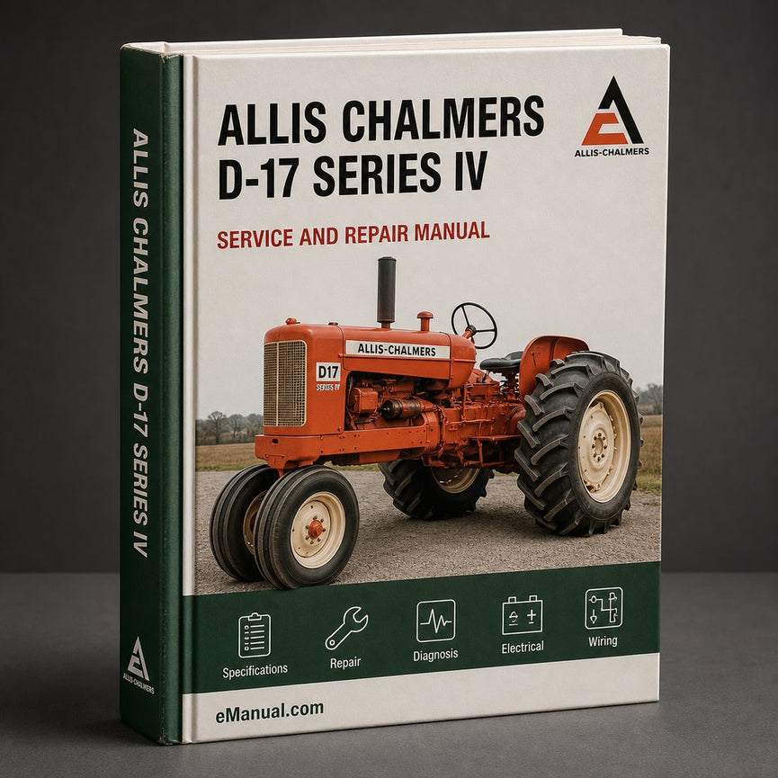 Allis Chalmers D-17 Series IV Service Repair Workshop Manual