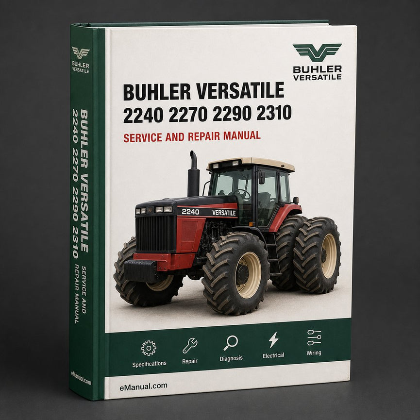 Buhler Versatile 2240 2270 2290 2310 Factory Service Manual