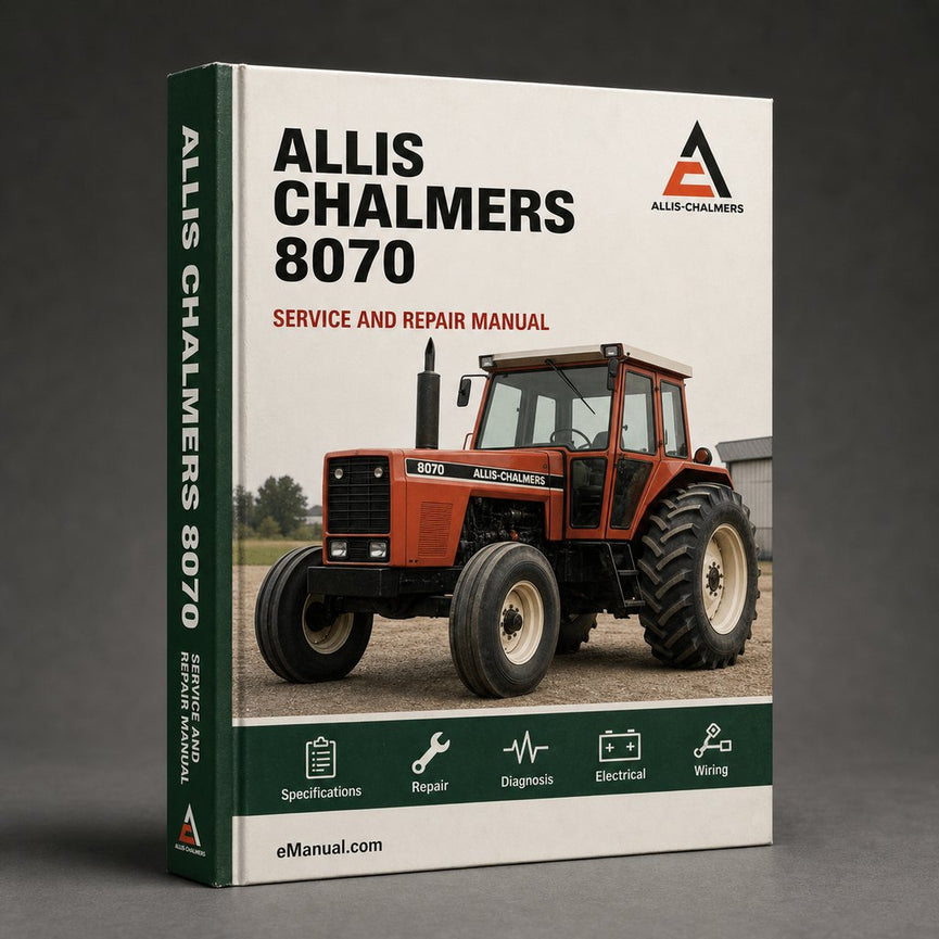 Allis Chalmers 8070 Service Repair Workshop Manual