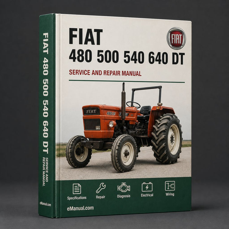 Fiat 480 500 540 640 DT Workshop Service Repair Manual
