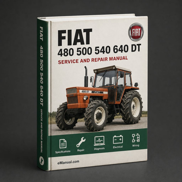 Fiat 480 500 540 640 DT Factory Service Repair Manual