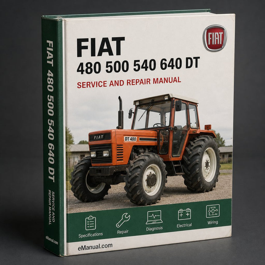 Fiat 480 500 540 640 DT tractor Service Repair Manual