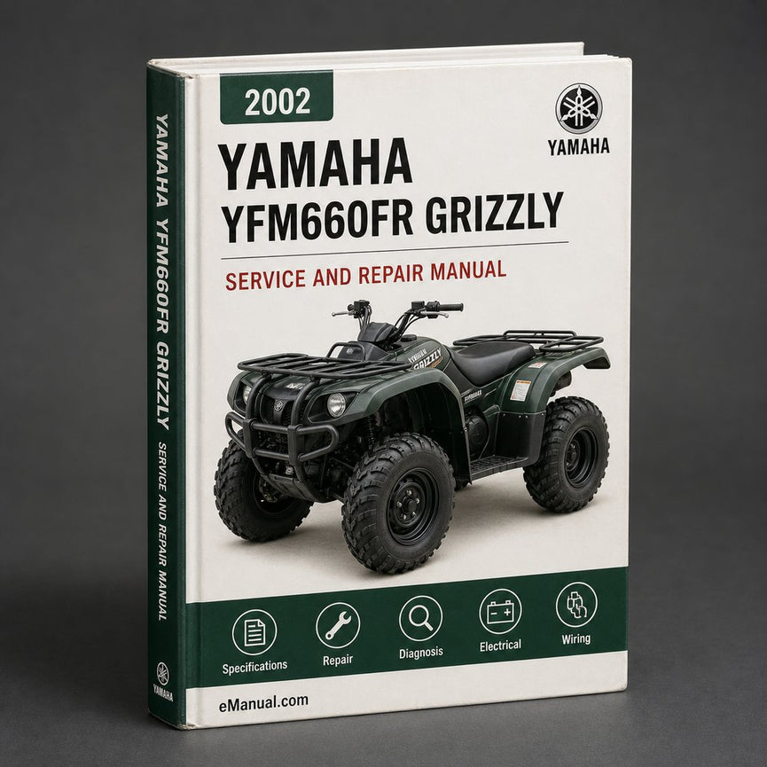 Yamaha YFM660FR Grizzly 2002-2005 Workshop Service Manual