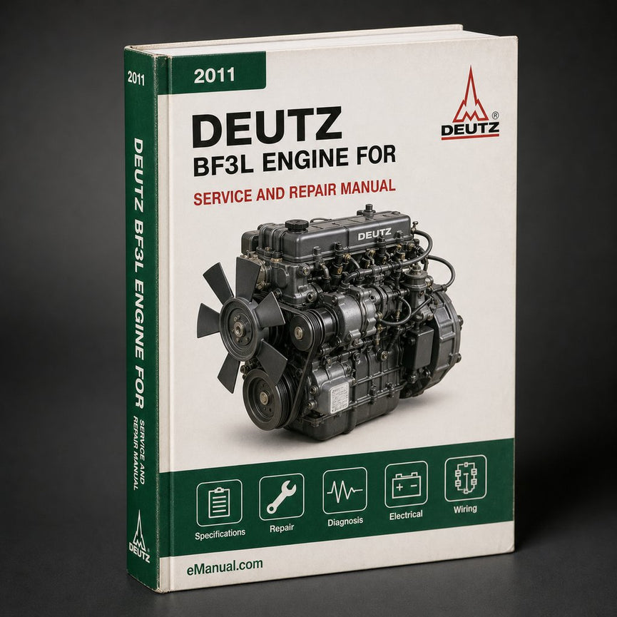 Deutz BF3L 2011 Engine Workshop Service Manual for Repair