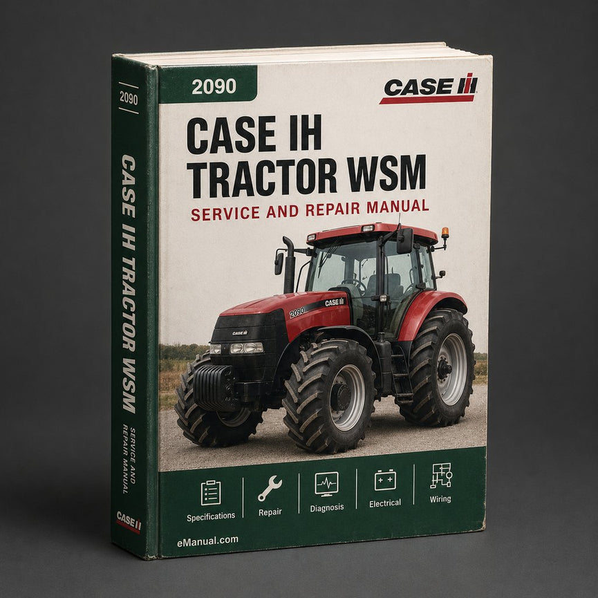 Case IH 2090 Tractor WSM Service Manual Repair